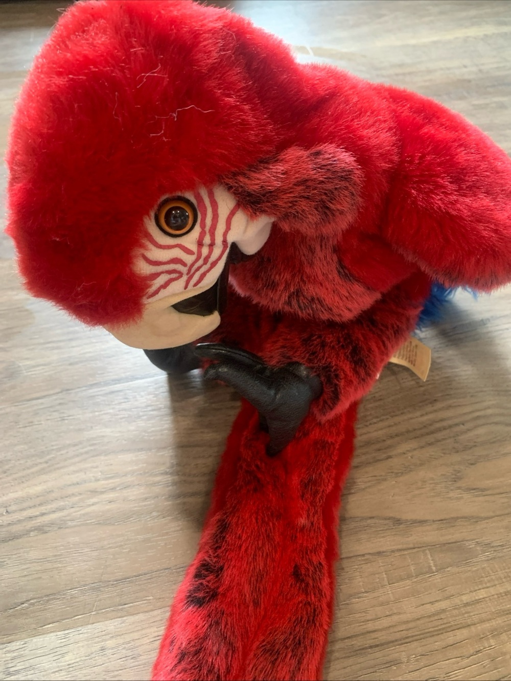 Folkmanis Parrot Red Macaw Puppet  15"